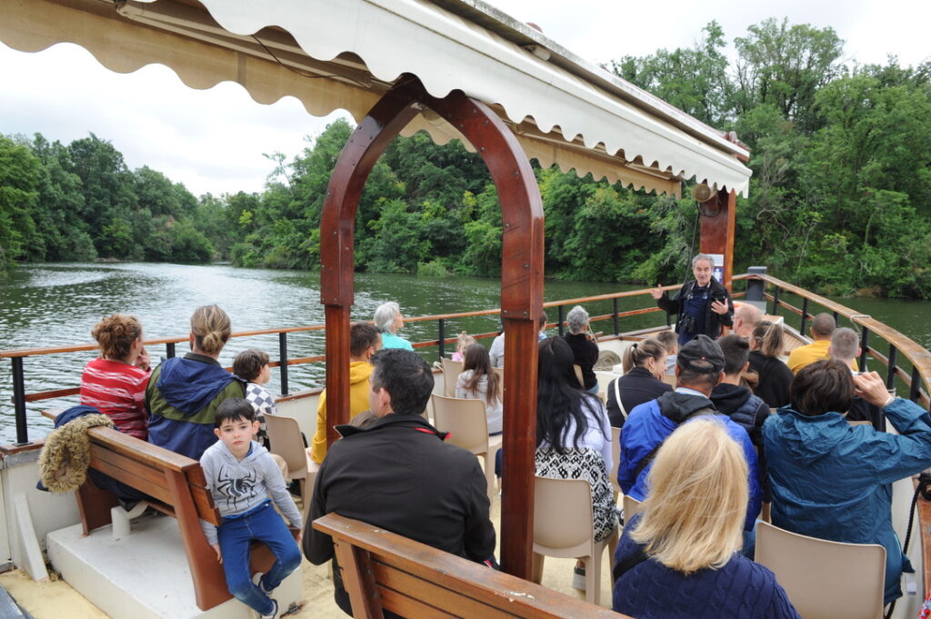 présentation sur une gabarre